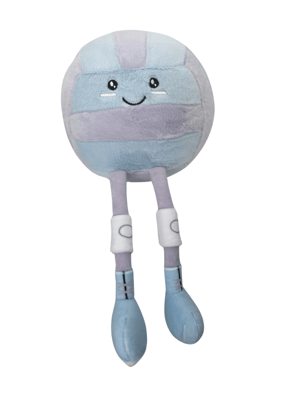 Volleyball Plushie – Purple and Blue Soft Stuffed Gift